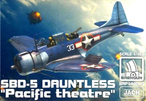 1/144 WW2 Dive Bomber : Douglas SBD-5 Dauntless "Pacific" [USN] #144019 : BRENGUN - Bild 1 von 3