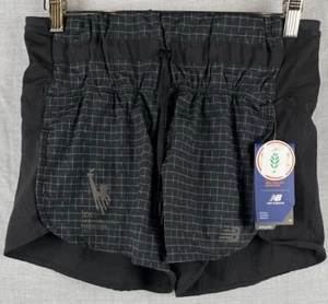 NWT New Balance Shorts Women's Small Black Impact Run TCS NYC Marathon 2023 - Picture 1 of 5