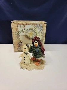 1999 Boyds Bears Wee Folksrone Style 36801 Gaston Coldfin The Masterpiece - Bild 1 von 9