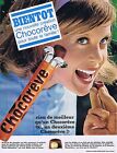 PUBLICITE ADVERTISING 025 1965 CHOCOREVE  chocolat en tube