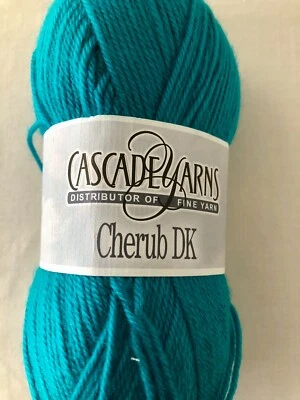 Cascade  - CHERUB DK - Nylon/Acrylic blend soft yarn - color 33 Peacock - Image 1 of 3