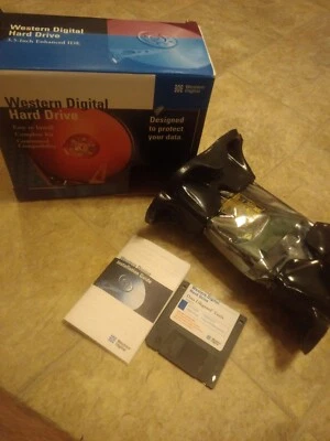 Western Digital Hard Drive HDD 100gb WD1000 New Open Box NOS 8mb Cache 3.5 Inch - Image 1 of 4