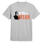 Bob Dylan Like a Rolling Stone Mic Pose officiel T-shirt Hommes unisexe