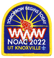 2022 NOAC Official Participant Patch Boy Scouts UT Knoxville Order of the Arrrow