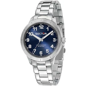 Orologio Uomo Donna Sector 270 Solo Tempo In Acciaio Quadrante Blu 37mm Nuovo - Imagen 1 de 3