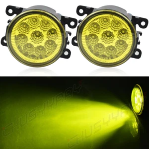 For Mitsubishi Mirage 2017-2020 PAIR Front Bumper LED Fog Light Driving Lamp - Picture 1 of 12
