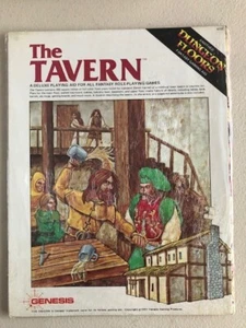 The Tavern 25 mm planos de planta mapas fantasía D&D RPG Genesis productos para juegos - Imagen 1 de 1