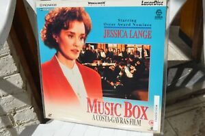 MUSIC BOX Jessica Lange a Costa Gavras - PAL LaserDisc 9 Pays FREE Mondial Relay