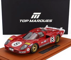Top Marques - 1:18 Ferrari 512S 5.0L V12 Sefac Spa No.8 24h Le Mans 1970 Artu... - Picture 1 of 2