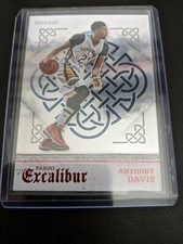 2015-16 Panini Excalibur Silver Foil Crusade Anthony Davis Insert Pack Fresh