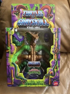 MOTU X Turtles Of Grayskull King Hiss Deluxe Figure MATTEL 2025 Damaged Corner - Picture 1 of 3