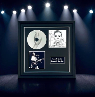 Brandi Carlile SIGNED Returning To Myself CD Photo Display & COA Autograph - Image 1 of 4