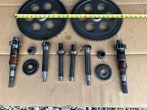 Piñón de acero de la era de la máquina industrial vintage de 2-12" engranajes soldadura artística steampunk - Imagen 1 de 1