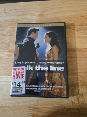 Walk The Line 📀Joaquin Phoenix Reese Witherspoon Robert Patrick Johnny Cash DVD - Image 1 of 2