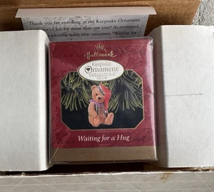 NEW Vintage Hallmark Waiting For a Hug Ornament - Picture 1 of 3