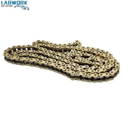 New Gold 530x150 O-Ring Drive Chain 530 Pitch 150 Links 9850 Pounds Tensile - Image 1 of 4