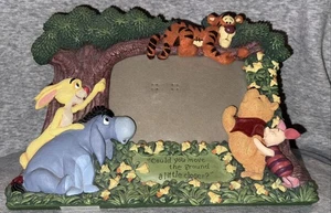 90er Winnie Puuh 3D Foto 3"x 5" Rahmen Disney "Könntest du den Boden bewegen" - Bild 1 von 5