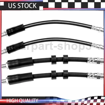 Brake Hydraulic Hose Sunsong For Audi 100 Quattro 1992-1994 Front Rear - Image 1 of 4