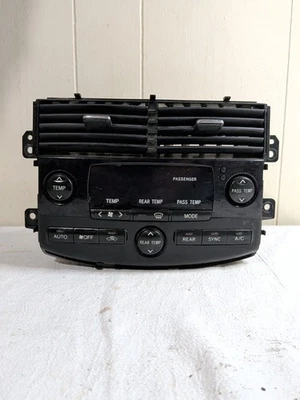 2006 - 2010 Toyota Sienna Limited Dual Zone Climate Controls (OEM) 84010-08160 - Image 1 of 4