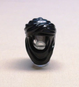 x1 NUOVO Lego Minifig Copricapo Keffiyeh Nero - Foto 1 di 1