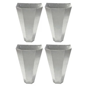 Little Giant RC2 Galvanized Steel Medium Poultry Restraining Cone, (4 Pack) - Picture 1 of 2