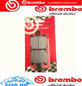 PASTIGLIE FRENO BREMBO ANTERIORI SUZUKI BURGMAN AN 400 1998 1999 2000 2001 2002 - Foto 1 di 9