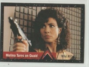 1990 Pacific Total Recall Movie Trading Card Rachel Ticotin Melina #53