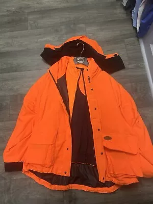 Browning Exchange Gor-Tex Lined Hunter Orange Jacket w/liner 2XL - Image 1 of 4