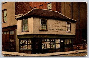 Postal The Old Curiosity Shop Londres Inglaterra Inmortalizada por Charles Dickens - Imagen 1 de 2