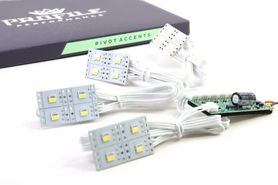 Placas DRL secuenciales de pivote de perfil LED universales Morimoto  Foto 1 de 3