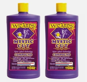 Wizards 11048 Mystic Cut Smart Abrasive Technology Compound 32 oz. each (2 Pack) - Picture 1 of 1