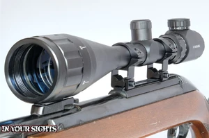 Air Gun 6-24x50AO Rifle scope / Adjustable Objective scope + Dovetail mounts - Picture 1 of 9