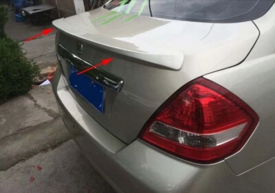 Rear Factory ABS Style Spoiler Wing for 2007-2010 Nissan Versa Tiida Sedan 1PCS  - Image 1 of 4