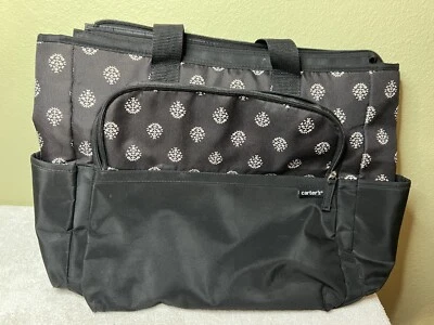 Bolso de Mano Grande Carters Negro Blanco Foto 1 de 4