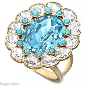 Swarovski Crystal Azore Ring Jewelry 5037465 Large 58 - 5037464 Medium 55 - Picture 1 of 8