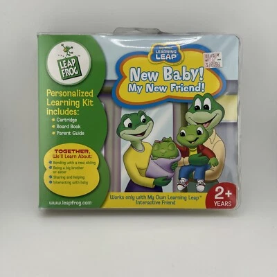 Leap Frog Learning New Baby! My New Friend Big Brother Sister Cartridge Ages 2+ - Image 1 of 2