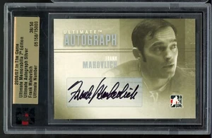 2006-07 ITG Ultimate Memorabilia Autographs #48 Frank Mahovlich 38/50 - Picture 1 of 2