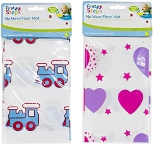 Less Mess Baby Feeding Floor no Splash Plastic Sheet Mat Craft High Chair - Picture 1 of 1