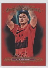 2018 Upper Deck Goodwin Champions VIP Prize Cards Achievement Red Ben Simmons