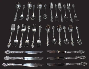 Oneida WORDSWORTH Acero Inoxidable Brillante Servicio para Juego de 6 Cubiertos 30 Piezas - Imagen 1 de 12