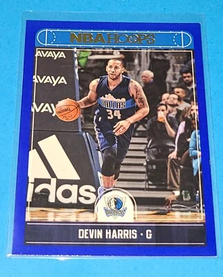 MAVERICKS DEVIN HARRIS 2017-18 NBA HOOPS BLUE #131 - Image 1 of 2