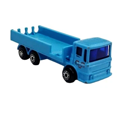 Vintage 1999 Hasbro Tonka Blue Pipe Truck 1:64 Maisto Stepman - Image 1 of 4