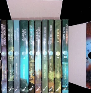 Fighting Fantasy - Wizard S1 Box-Set 1-10 - B/A-/B - Picture 1 of 8
