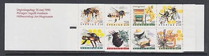 Sweden Sc 1828a MNH. 1990 Apiculture Intact Booklet, fresh, VF - Picture 1 of 2