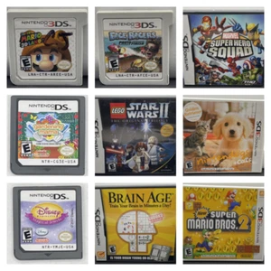 Nintendo-DS-3DS- Games!! Pick Your Games!! All Authentic!! UPDATED: 4/29/2025 - Picture 1 of 120