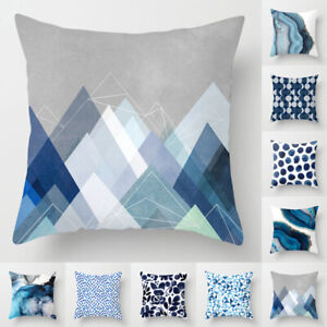 Geometric Pillow Case Waist Throw Cushion Cover Pillowcase Sofa Home Decorative