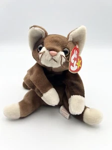 TY Beanie Baby - 1997 POUNCE the Cat (8 inch) MWMT - Picture 1 of 10