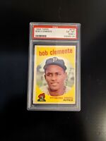 1960 Topps #326 Roberto Clemente ** CENTERED ** PSA EX-MT 6 ** old 
