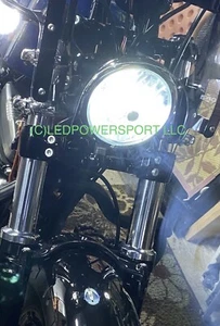 1985 HONDA Nighthawk 650 LED HEADLIGHT UPGRADE KIT CONVERSION  9000 LM - Picture 1 of 4