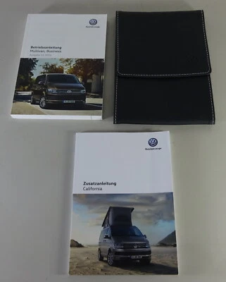 Cartella + Manuale D'uso VW Multivan, Business, California T6 Del 11/2016 - Immagine 1 di 3